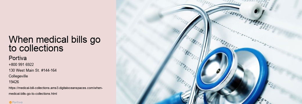 when medical bills go to collections